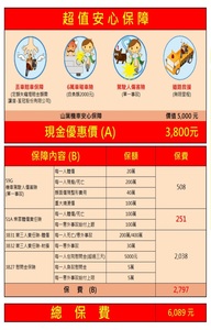 超值安心保障